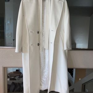 MaxMara 101801 Icon coat White Size 6